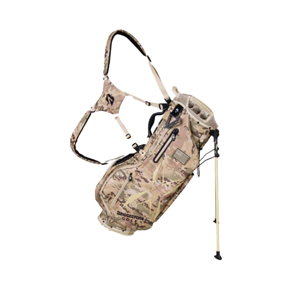 Bridgestone 14-Way Golf Stand Bag - Lightweight & Durable Golf Bag with Comfortable Straps - Perfect for Golfers on the Course & Driving Range