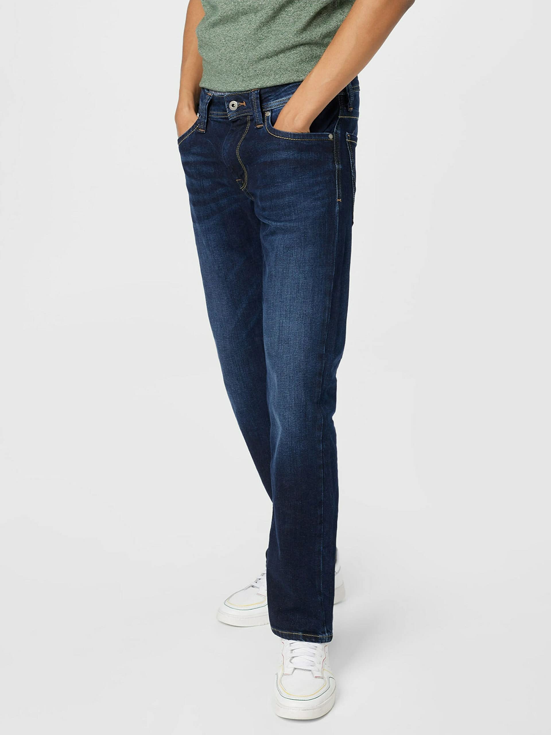 Pepe Jeans Kingston Zip 29 - Stylish Men's Slim Fit Stretch Denim Jeans for Casual Wear & Night Out | Comfortable & Fashionable Jeans for Everyday Use