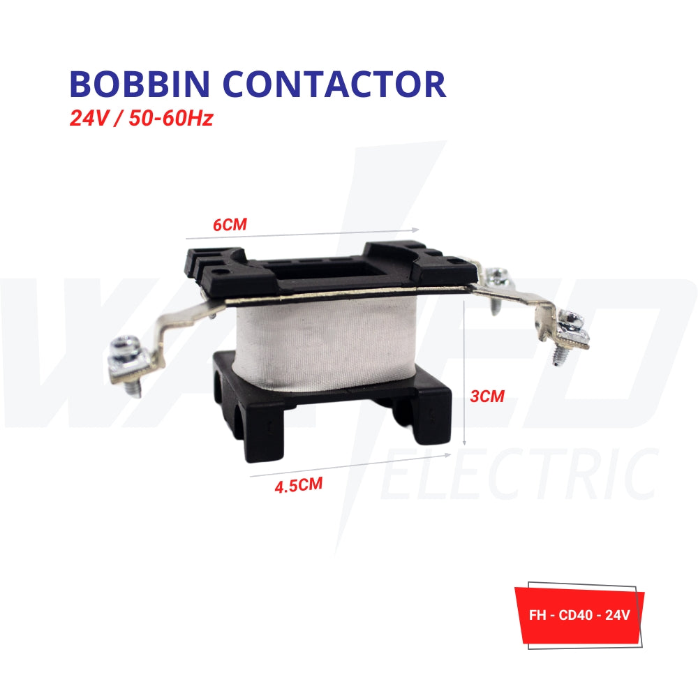 D40 24V Bobbin Contactor - High Performance Electrical Relay for Industrial Automation & HVAC Systems