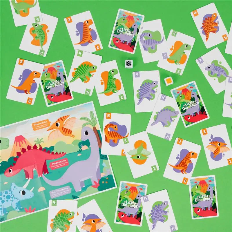 Dinosaur Board Game for Kids - Fun Educational Family Game for Birthday Parties & Indoor Play