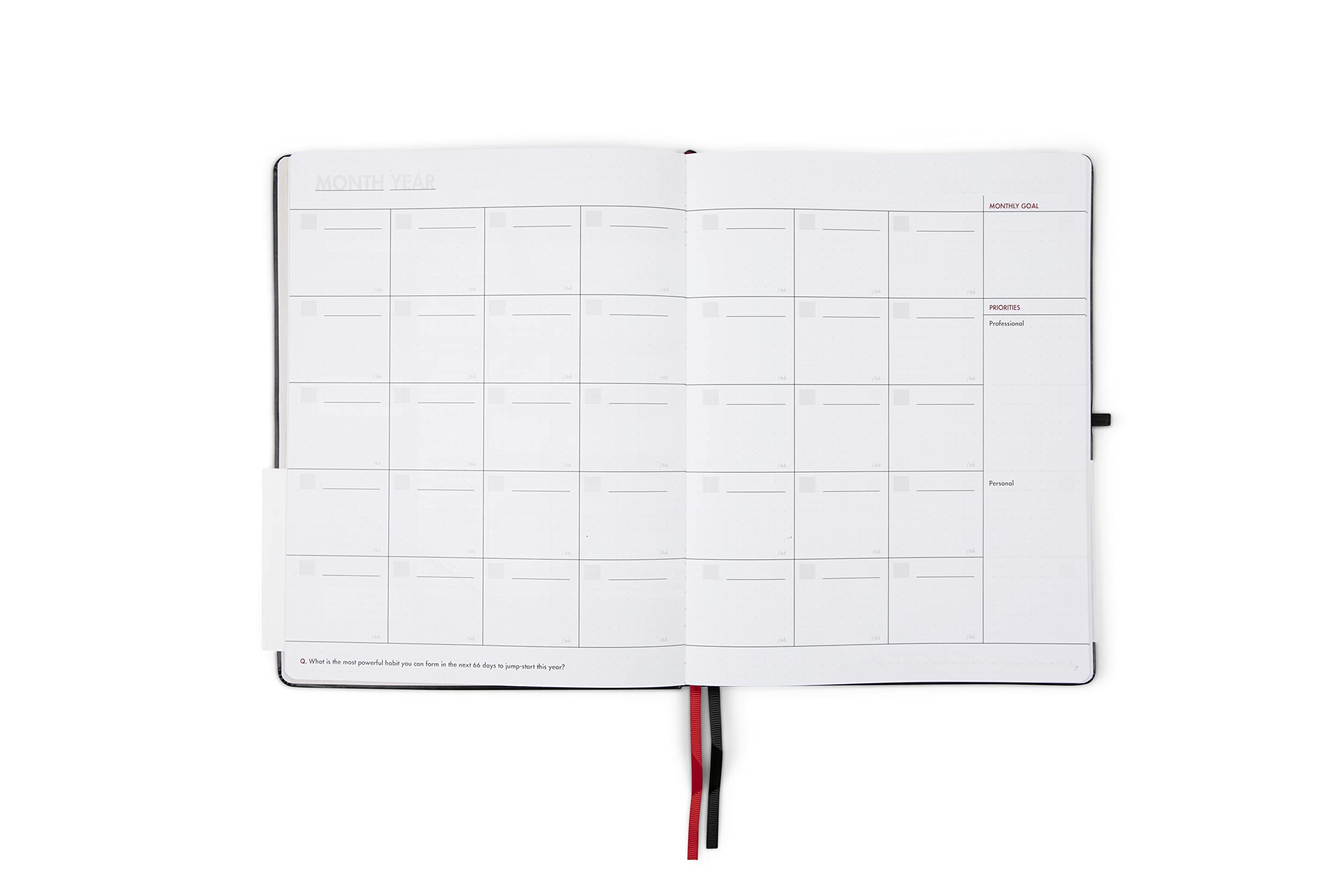 The ONE Thing 2024-2025 Undated Planner - Daily Weekly Monthly Productivity Organizer for Work, Business & Personal Goals | Perfect for Professionals, Students & Entrepreneurs to Boost Time Management & Achieve Success