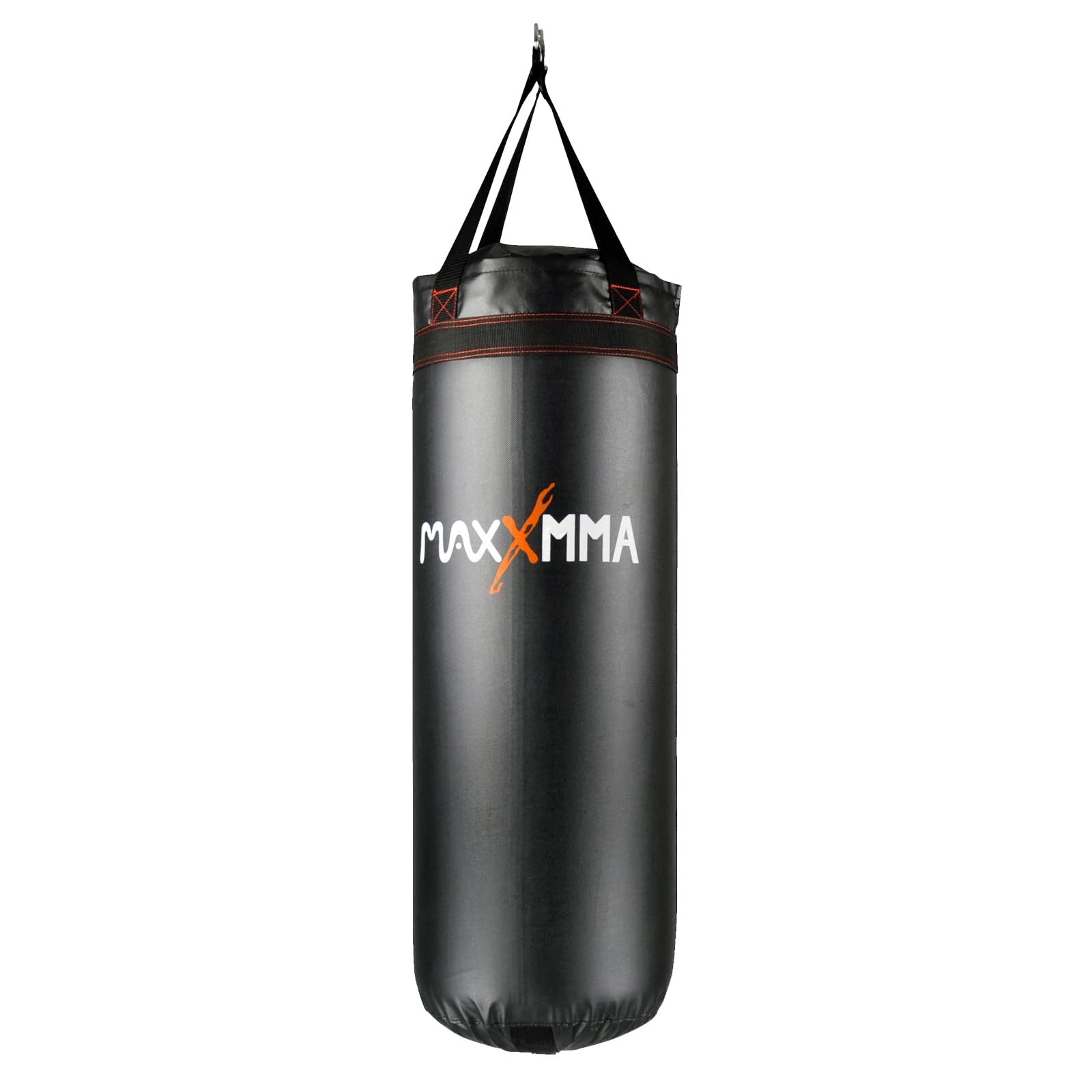 MaxxMMA 3 ft Heavy Punching Bag for MMA & Boxing - Adjustable 70-120 lbs - Water or Air Filled - Ideal for Home Gym, Training & Fitness Workouts