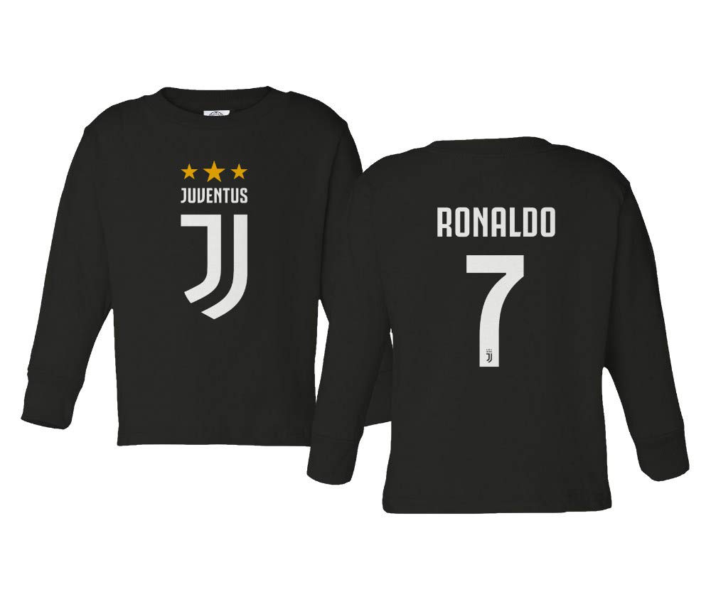 Ronaldo #7 Soccer Jersey for Kids - Long Sleeve Football Shirt for Boys & Girls (Toddler Size) - Perfect for Match Day, Training & Fan Outfits