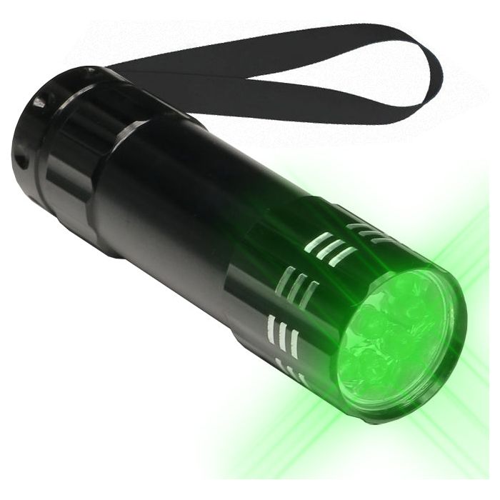 Grow1 Mini Flashlight with Green LED Light - Compact, Bright & Portable for Camping, Hiking, Emergency & Outdoor Adventures