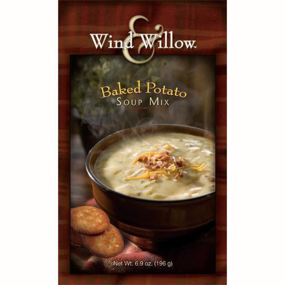 Wind and Willow Baked Potato Soup Mix - Creamy & Delicious Instant Soup Powder for Easy Meals - Perfect for Camping, Quick Lunches & Cozy Family Dinners