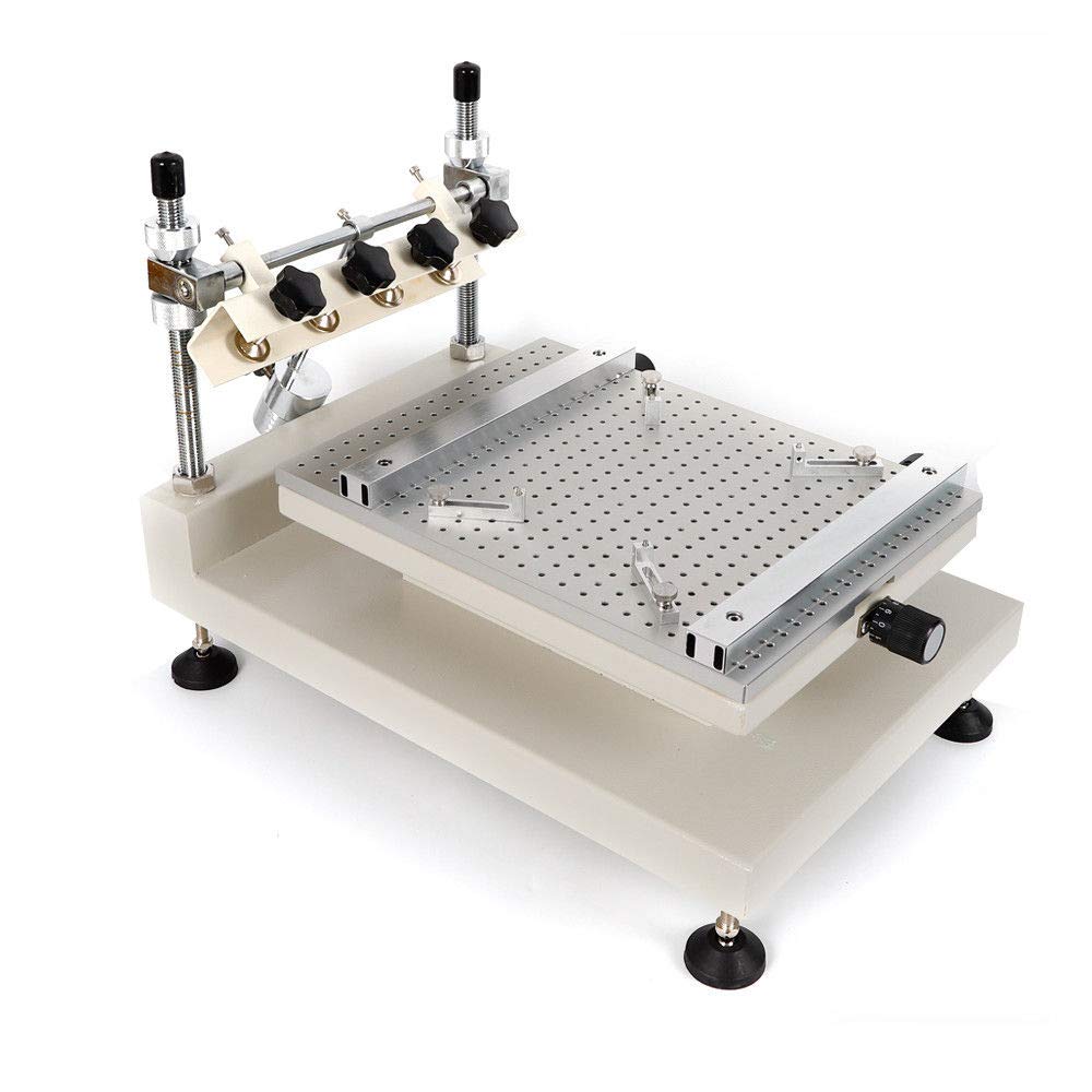 High Precision 3040 Solder Paste Printer - 250x400mm SMT/SMD PCB Screen Printing Machine for Circuit Board Assembly | Perfect for DIY Electronics & Professional PCB Manufacturing