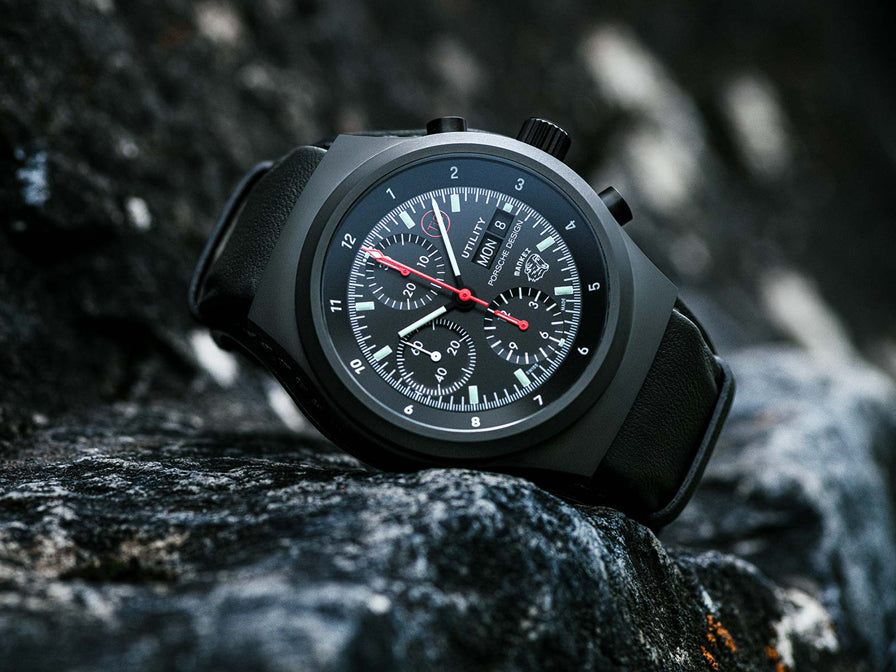 Porsche Design Chronograph 1 Utility Limited Edition Watch - Premium Stainless Steel Chronograph for Men - Perfect for Business, Racing & Luxury Collectors