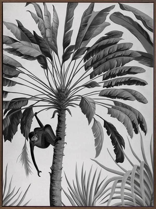 Dominica II Canvas Art Print - Tropical Island Landscape Wall Decor for Living Room, Bedroom & Office - Perfect for Home & Office Decor