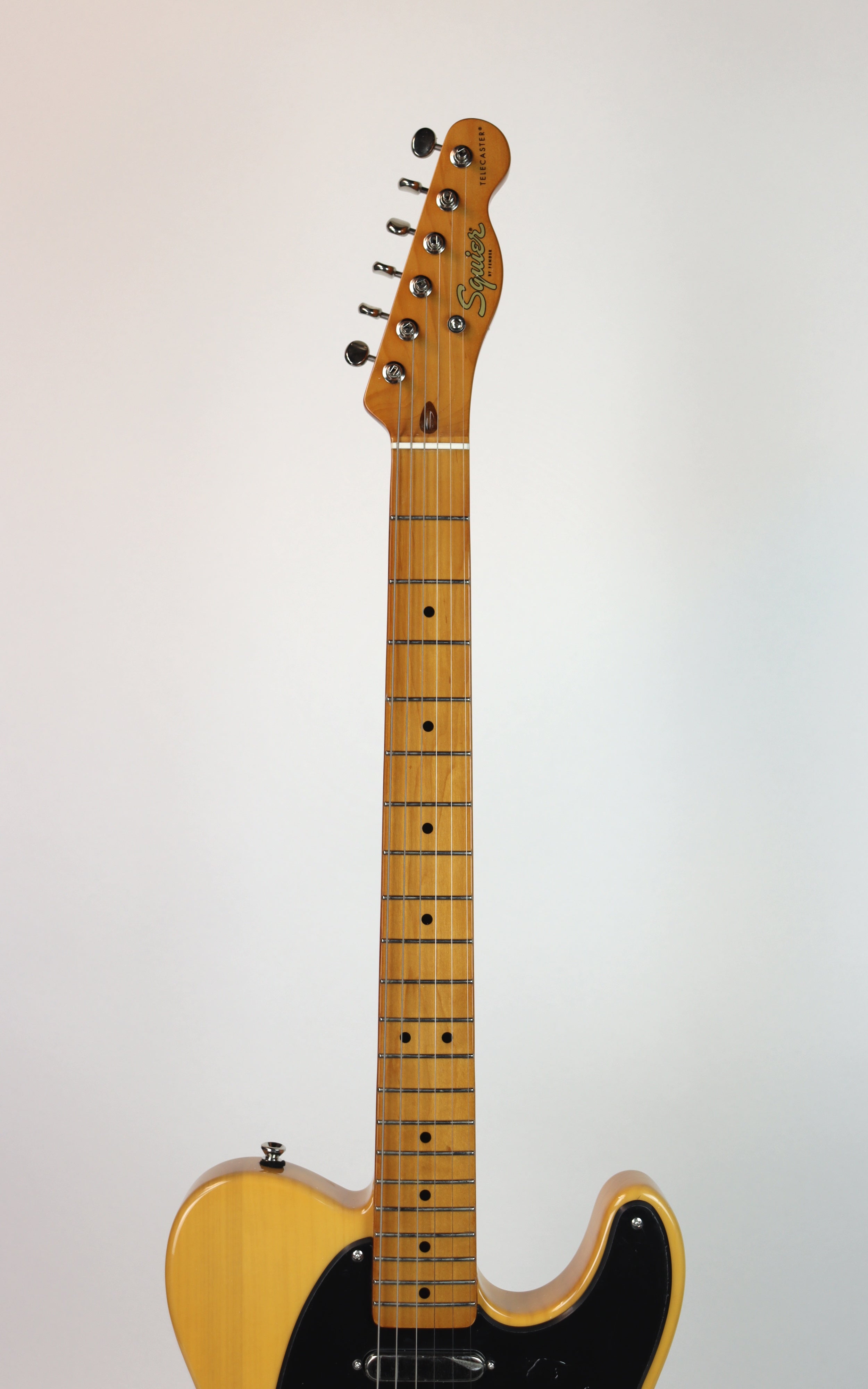 Squier Classic Vibe '50s Telecaster Electric Guitar in Butterscotch Blonde with Fender Hardshell Tweed Case - Vintage Style Bundle for Home Studio, Stage Performance & Music Practice
