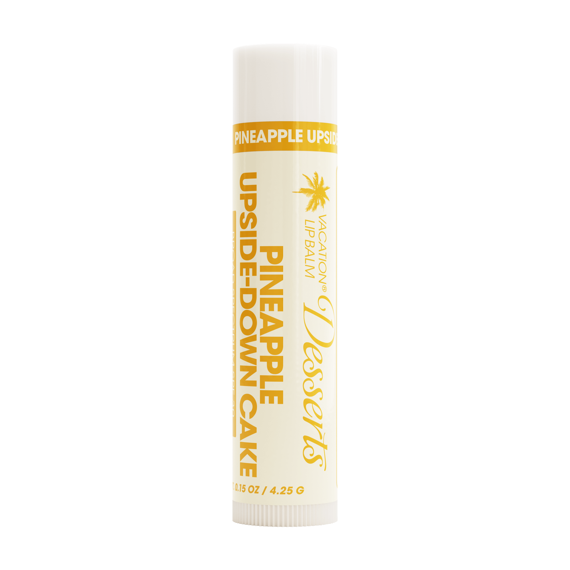 Pineapple Upside SPF 30 Lip Balm Sunscreen - Moisturizing & UV Protection for Dry, Chapped Lips - Perfect for Outdoor Activities, Beach, Hiking & Daily Use