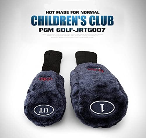 PGM Junior Golf Club Set for Kids - 5 Golf Clubs with Stand Bag & 2 Headcovers (Right Hand) - Perfect for Boys & Girls Learning Golf | Ideal for Backyard Practice, Driving Range & Junior Tournaments