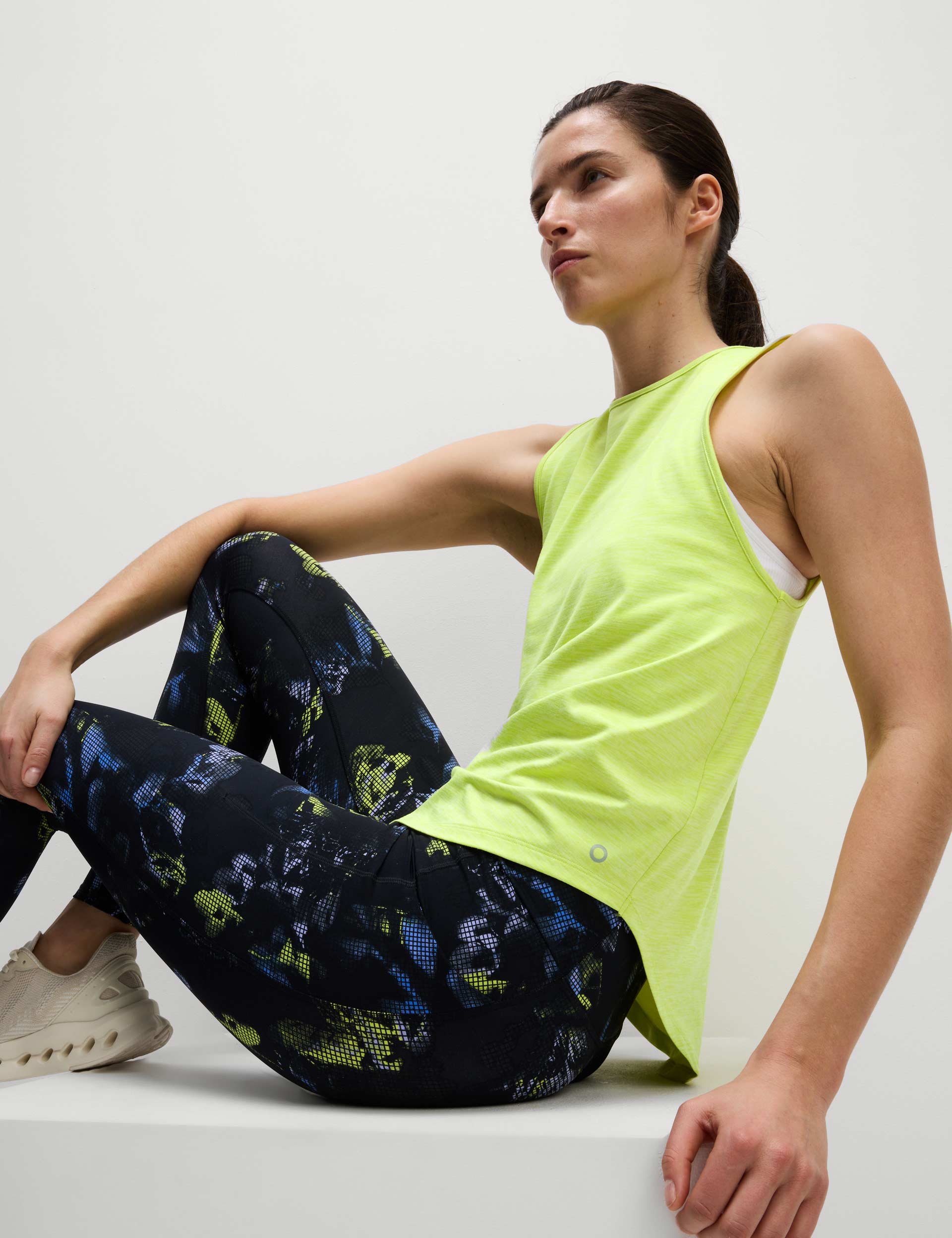 Women's Round Neck Relaxed Vest Top - Soft & Comfortable Casual Sleeveless Shirt in Limeade Green | Perfect for Summer Outfits, Layering, and Everyday Wear