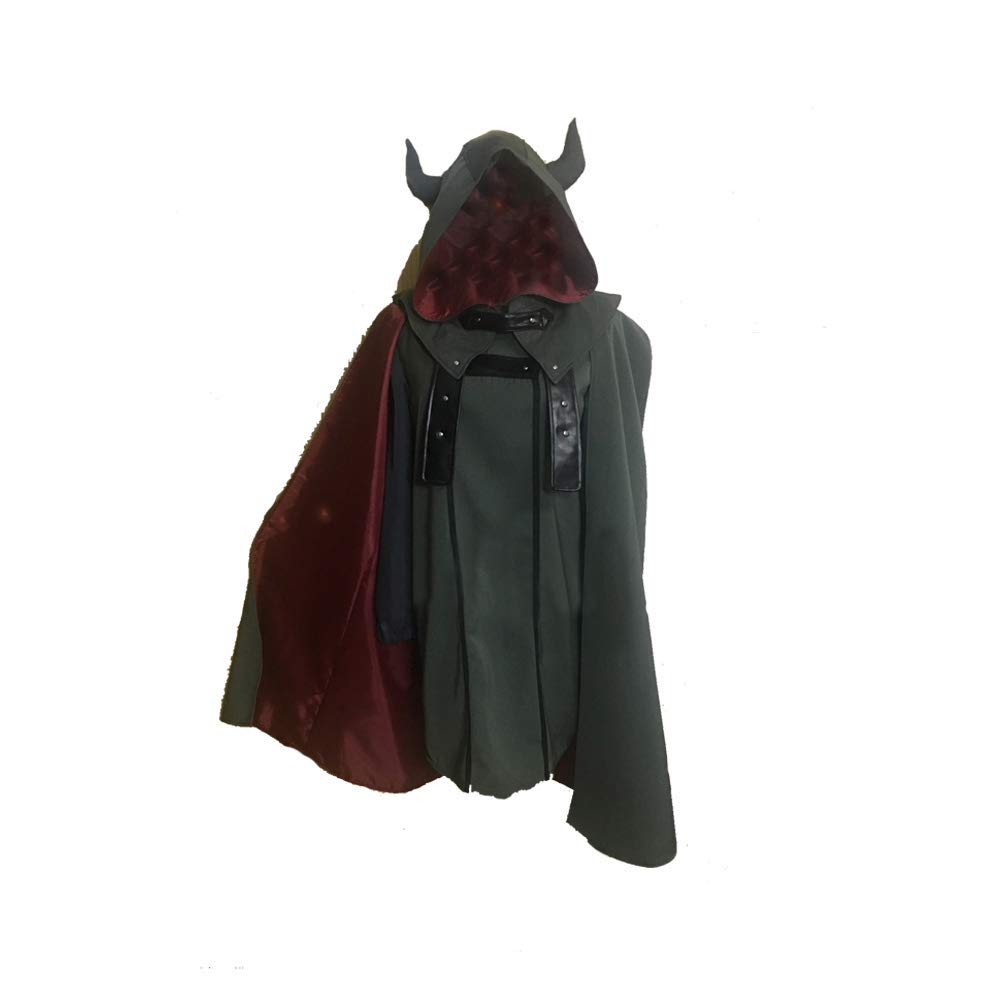 Anime Somali and The Forest Spirit Cosplay Costume - Somali Coat Custom Made for Cosplay, Halloween & Anime Conventions