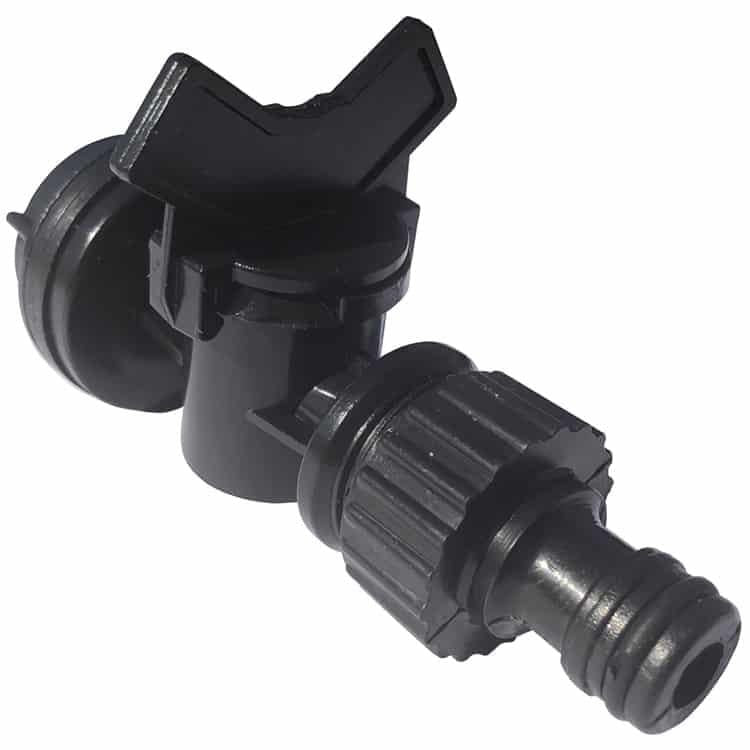 Flexi Tank Tap - High-Quality Portable Liquid Dispensing Spout for IBC Totes, Drums, and Bulk Containers - Perfect for Homebrewing, Agriculture, and Industrial Use