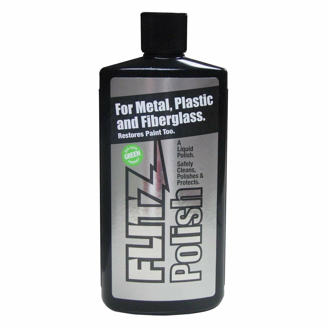 Flitz Liquid Polish - Premium Metal, Fiberglass, Plastic & Paint Restorer - Shine & Protect Car, Boat, Motorcycle & Household Surfaces - Perfect for Auto Detailing & DIY Projects