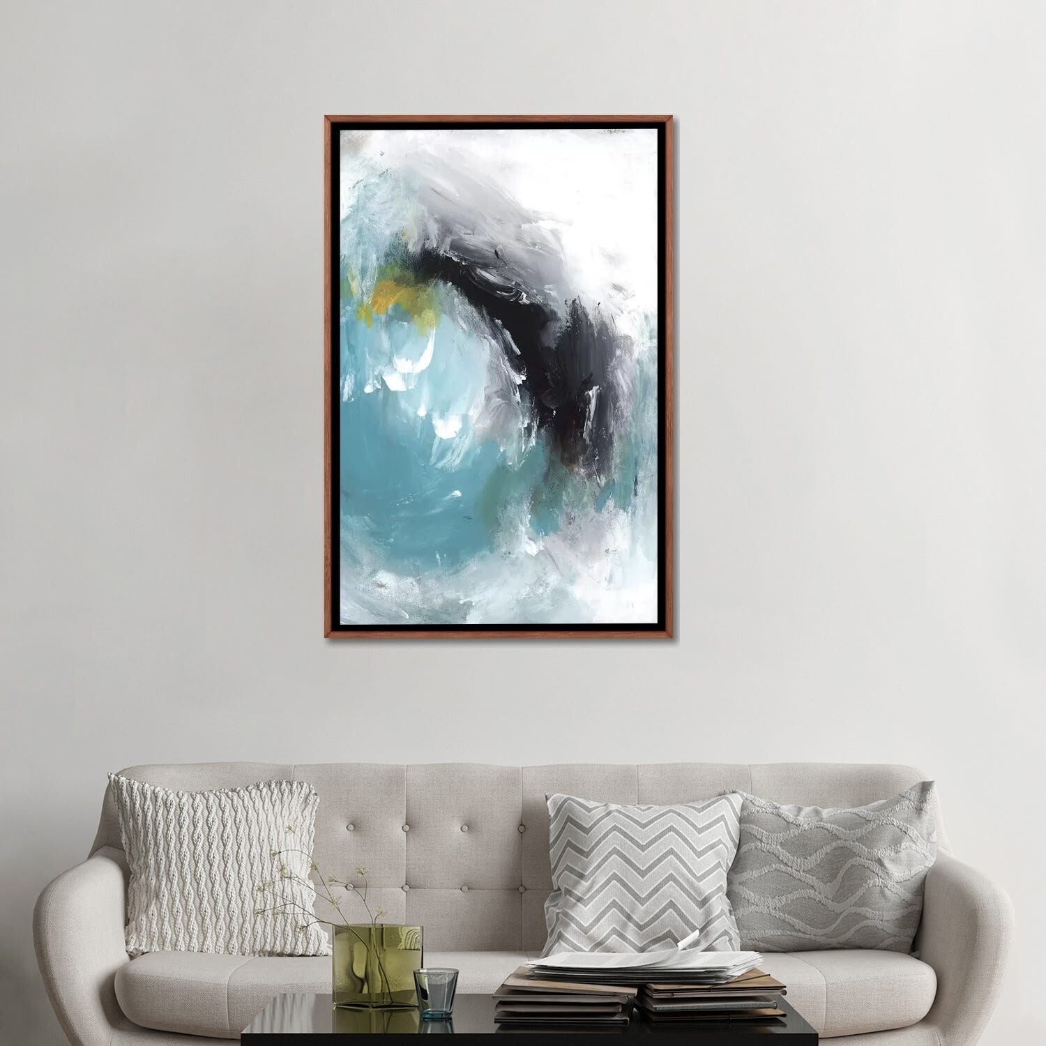 PI Studio Aquamarine I Framed Art Print - Elegant Wall Decor for Living Room, Bedroom & Office