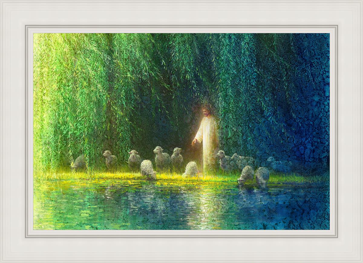 Among the Willows - Handmade Boho Wall Art Decor for Living Room, Bedroom & Nursery | Nature-Inspired Home Decor for Boho Chic & Farmhouse Style