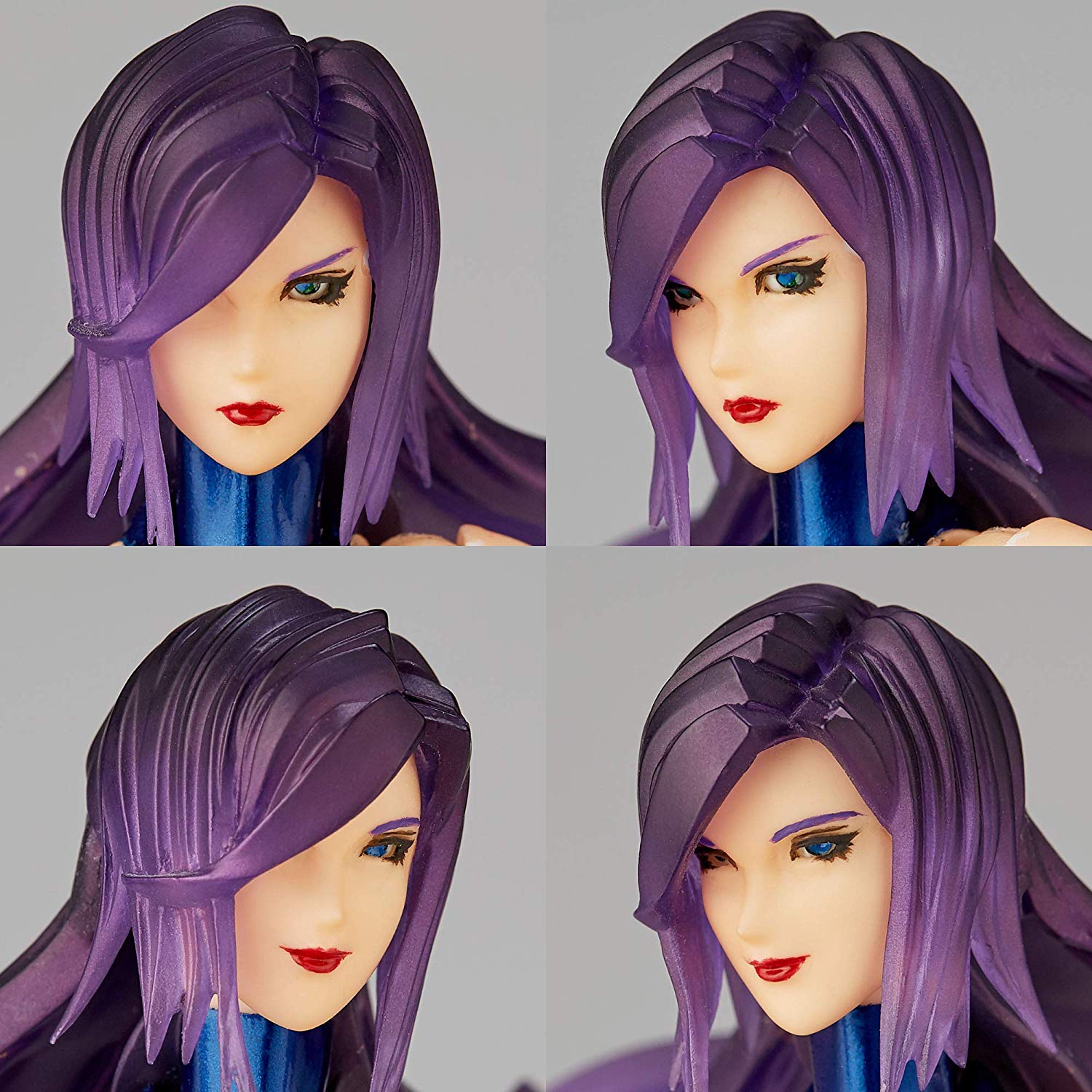 Amazing Yamaguchi Revoltech No. 010 Psylocke Action Figure - Highly Articulated Collectible for Marvel X-Men Fans | Perfect for Display, Photography & Cosplay Inspiration