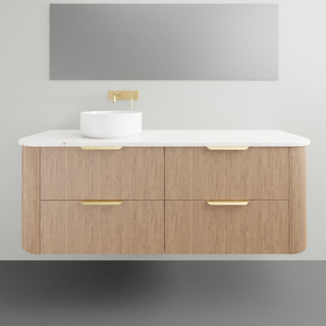 ADP Thirroul Wall Mounted Bathroom Vanity with Sink - Modern Floating Vanity for Small Bathrooms, Powder Rooms & Master Baths