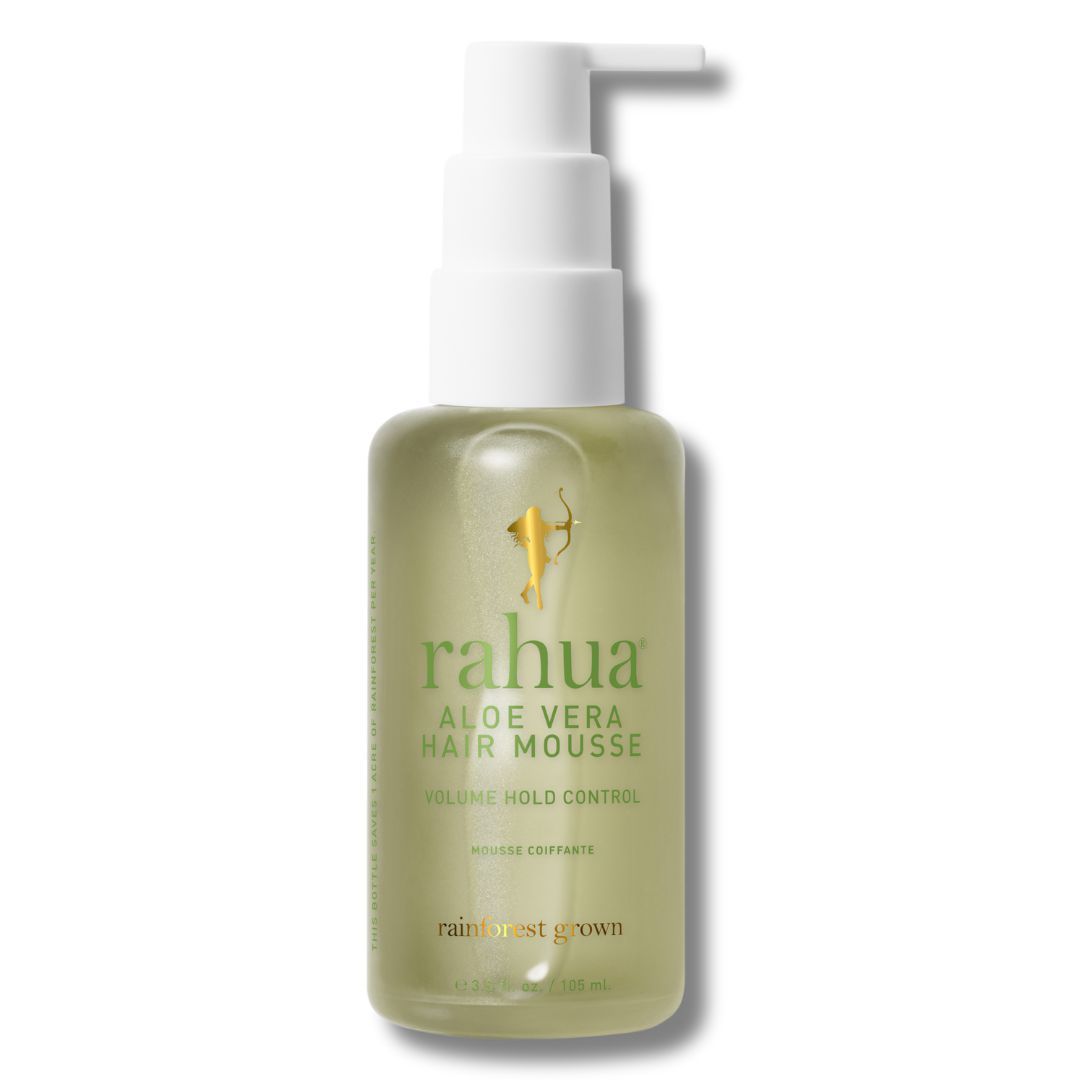 Aloe Vera Hair Mousse for Curly & Frizzy Hair - Volumizing & Hydrating Styling Foam for Natural Hair Care - Perfect for Daily Styling & Heat Protection