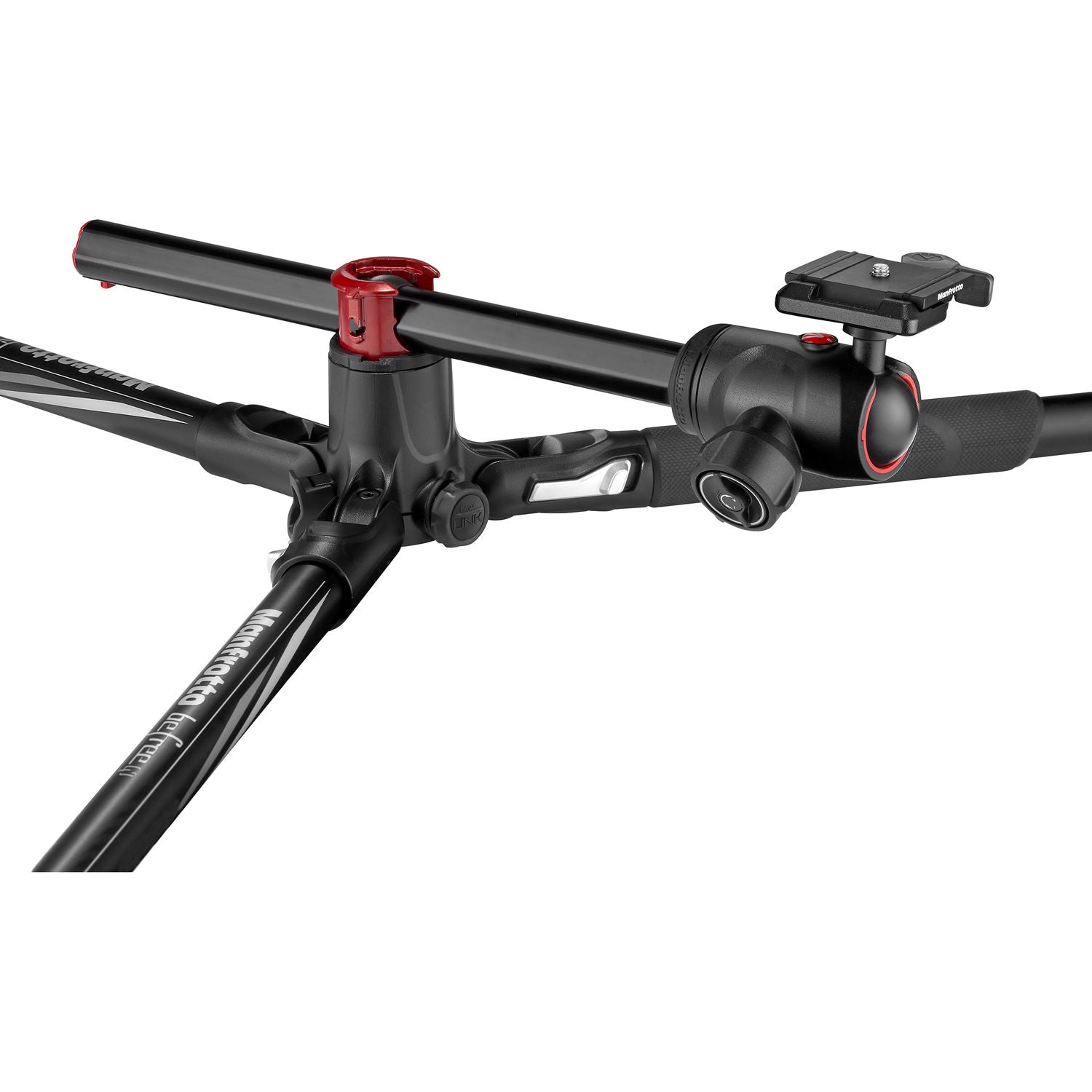 Manfrotto Befree GT XPRO Aluminum Travel Tripod with 496 Center Ball Head - Lightweight Compact Tripod for Travel Photography, Vlogging & Outdoor Adventures