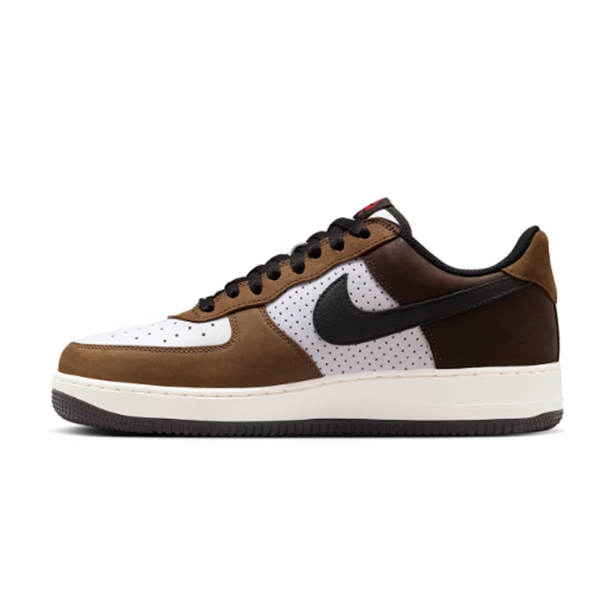 Nike Air Force 1 Low Retro 'White Baroque Brown' - Classic Sneakers for Men & Women | Casual Streetwear & Basketball Lifestyle Shoes