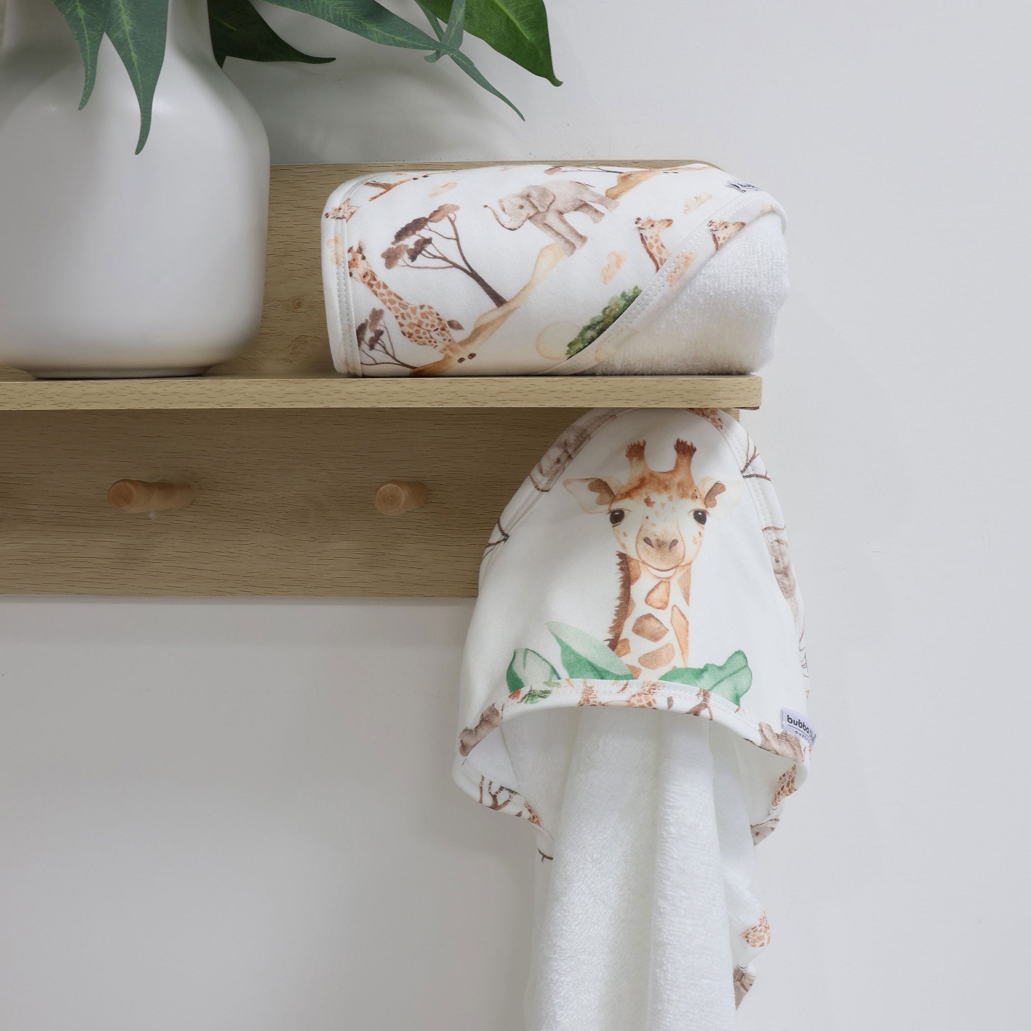 Adventure Bamboo 2-Pack Hooded Towels for Kids - Soft & Absorbent Baby Bath Towels for Swimming, Beach, Spa & After Shower - Eco-Friendly Bamboo Fiber