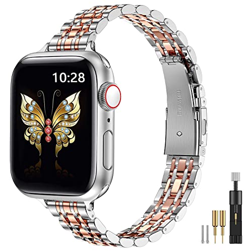 Silver/Rose Gold