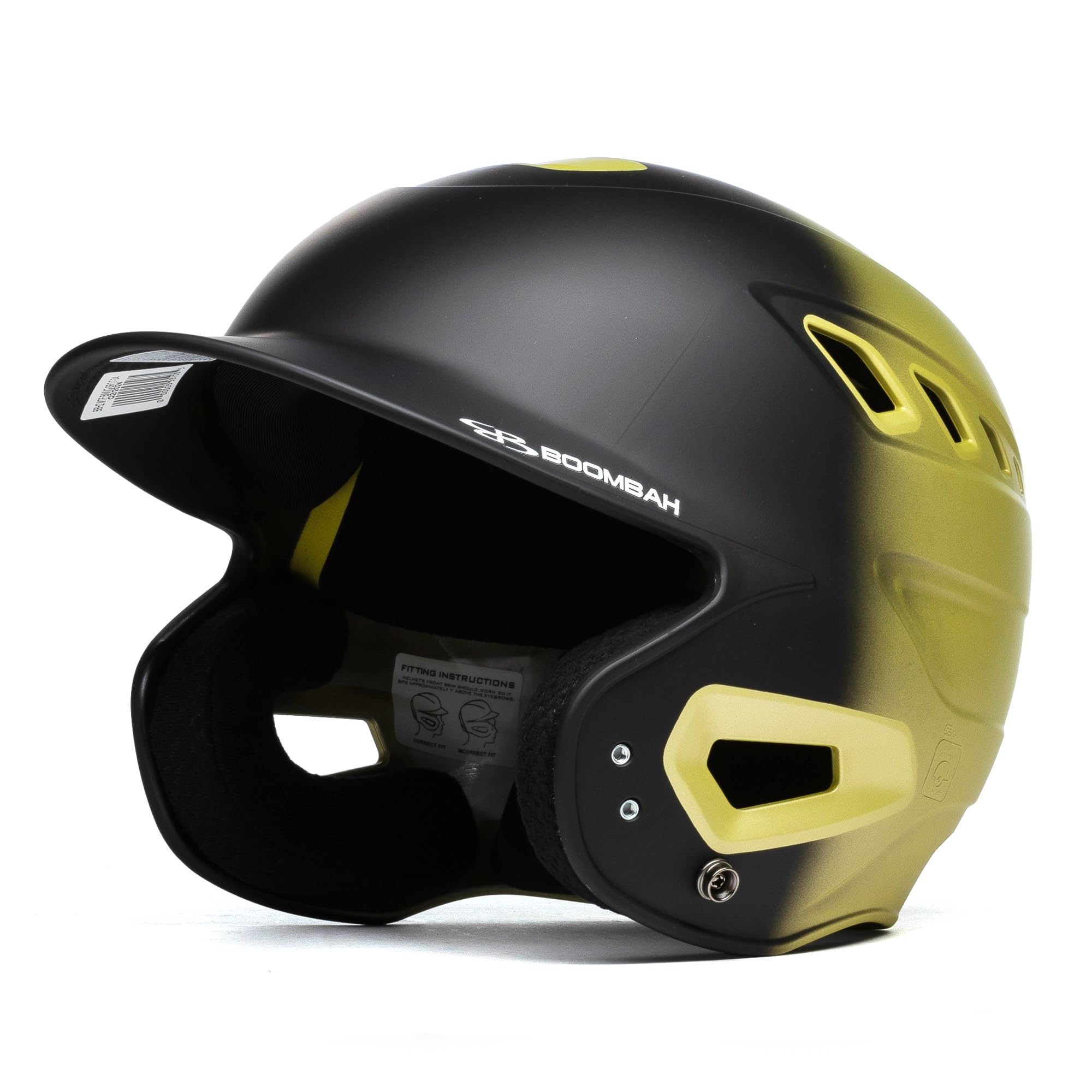 Boombah DEFCON Baseball Softball Helmet - Metallic Fade Design - Youth & Adult Sizes - Multiple Color Options - Perfect for Games, Practices & Tournaments