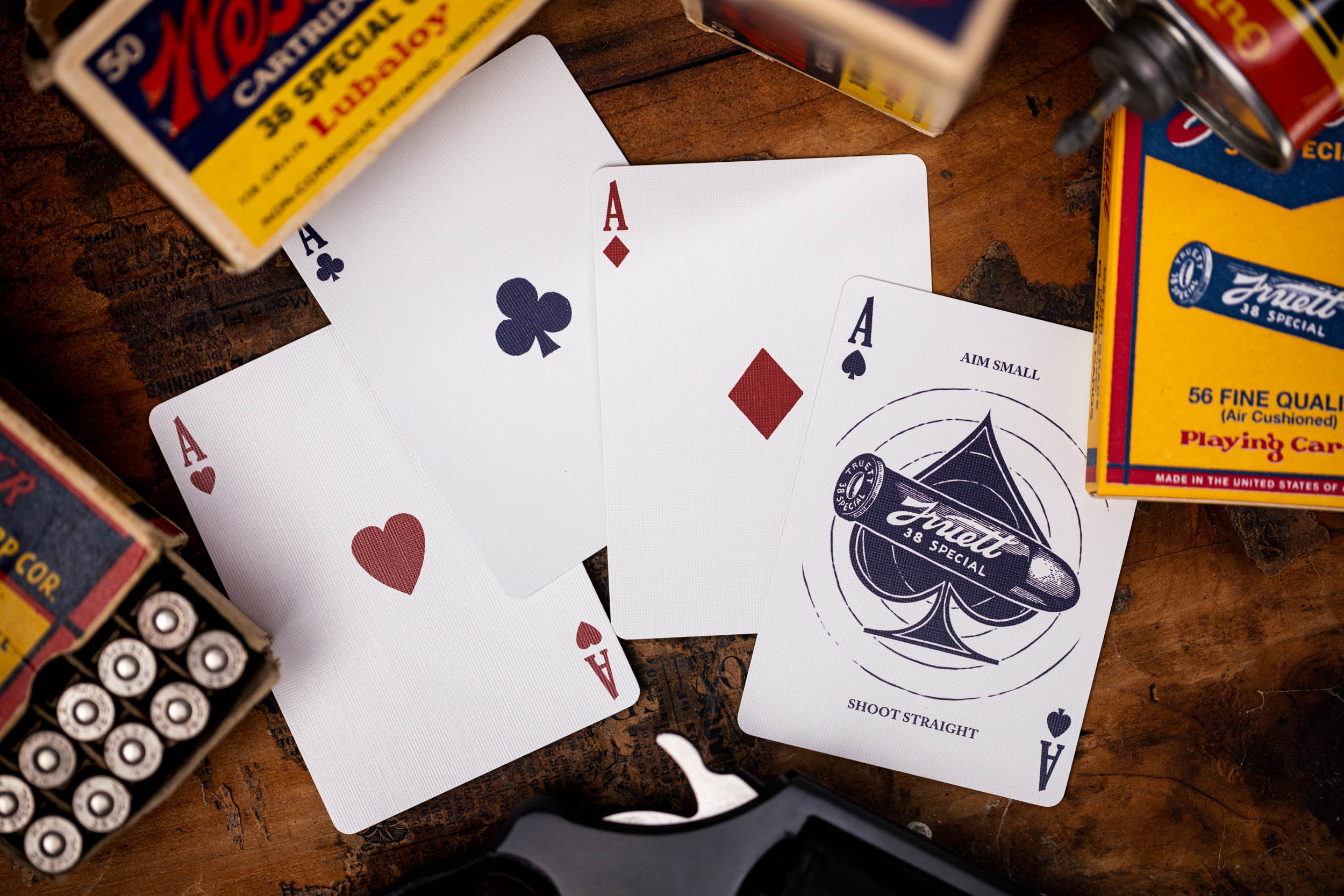 Truett 38 Special Playing Cards - Premium Deck for Poker, Blackjack & Magic Tricks - Perfect for Game Nights, Casino Parties & Cardistry Practice