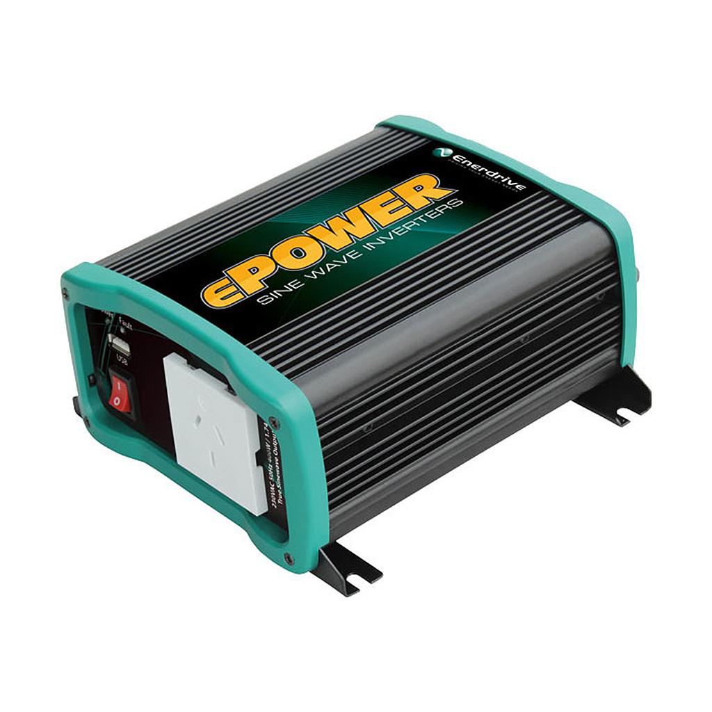 Enerdrive 24V 500W Power Inverter for RVs, Camping & Off-Grid Power - Pure Sine Wave DC to AC Converter for Home, Car, Boat & Outdoor Adventures