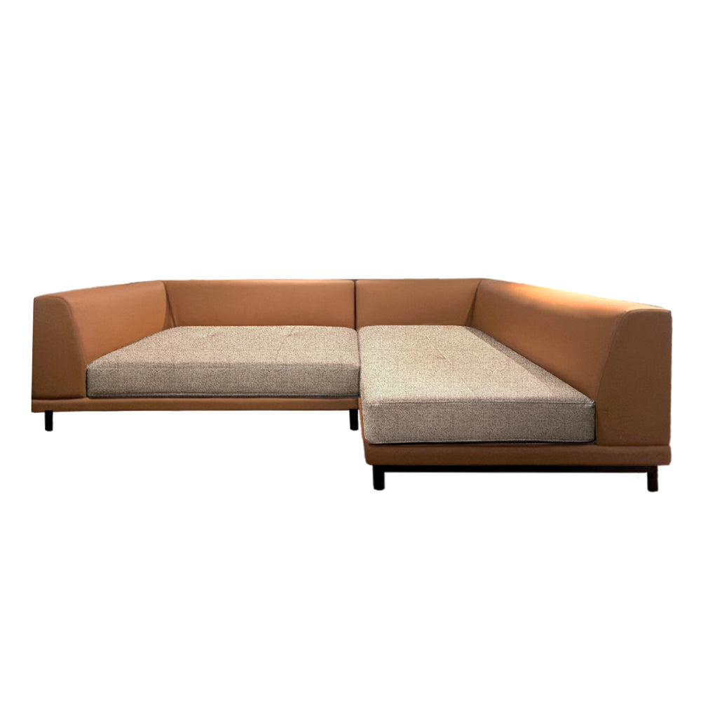 Stylish Hemlock Duo Right Chaise Sofa - Modern Sectional Couch for Living Room, Lounge & Home Theater Comfort