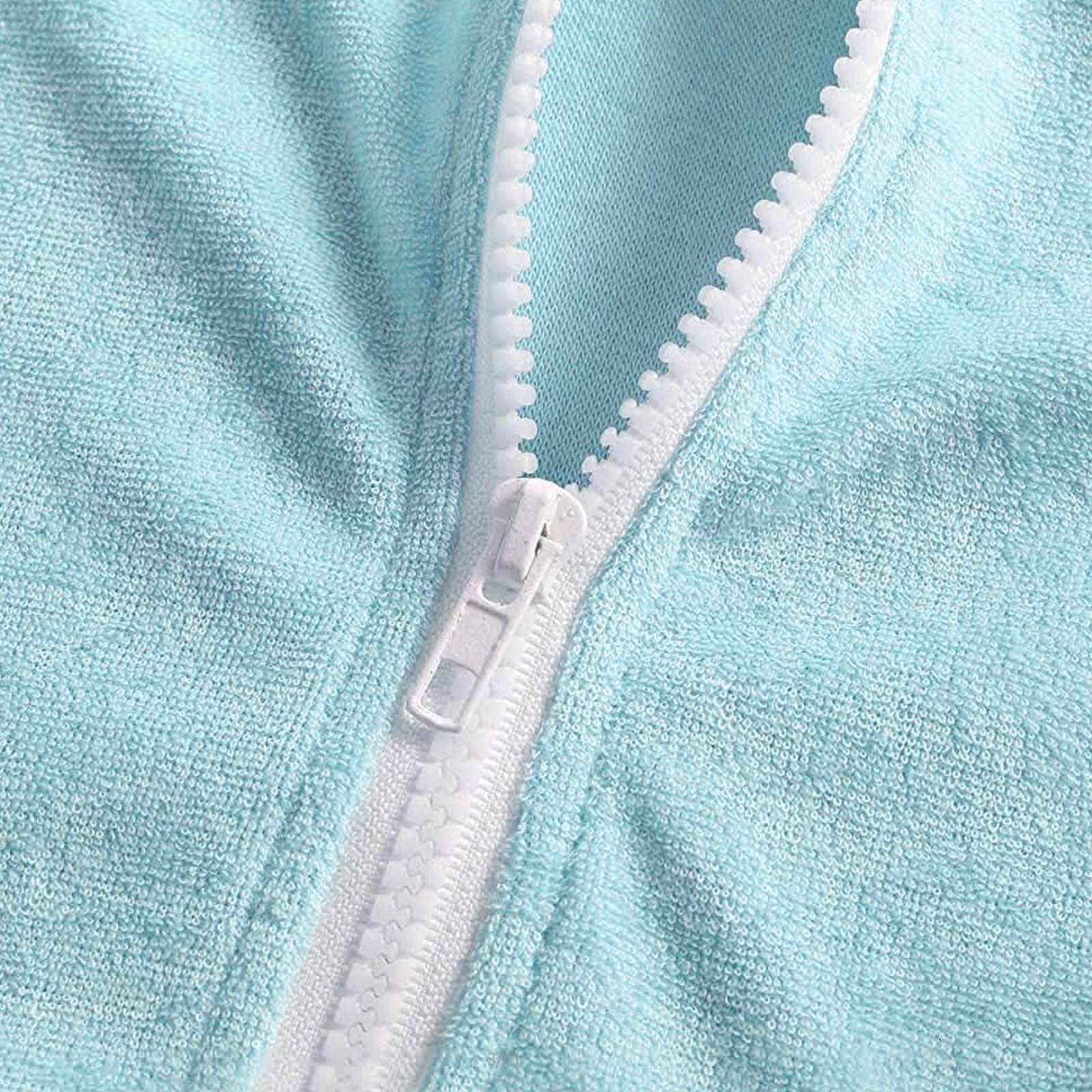 Toddler Girl Swim Cover Up Dress - Short Sleeve Hoodie with Zipper, Quick Dry Towel Bathing Suit for Summer Beach & Pool (Perfect for Swim Lessons, Vacation & Water Play)