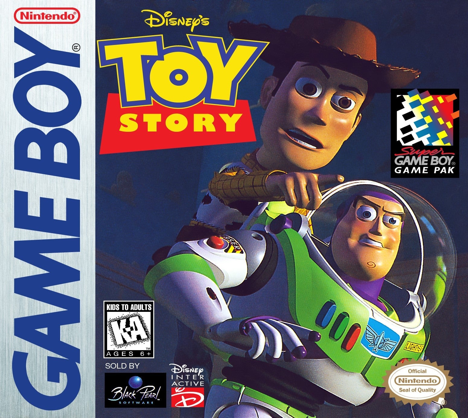Vintage Toy Story Game Boy Video Games - Classic Disney Pixar Cartridge for Collectors & Retro Gaming Enthusiasts | Perfect for Nostalgic Play, Display & Gift Giving