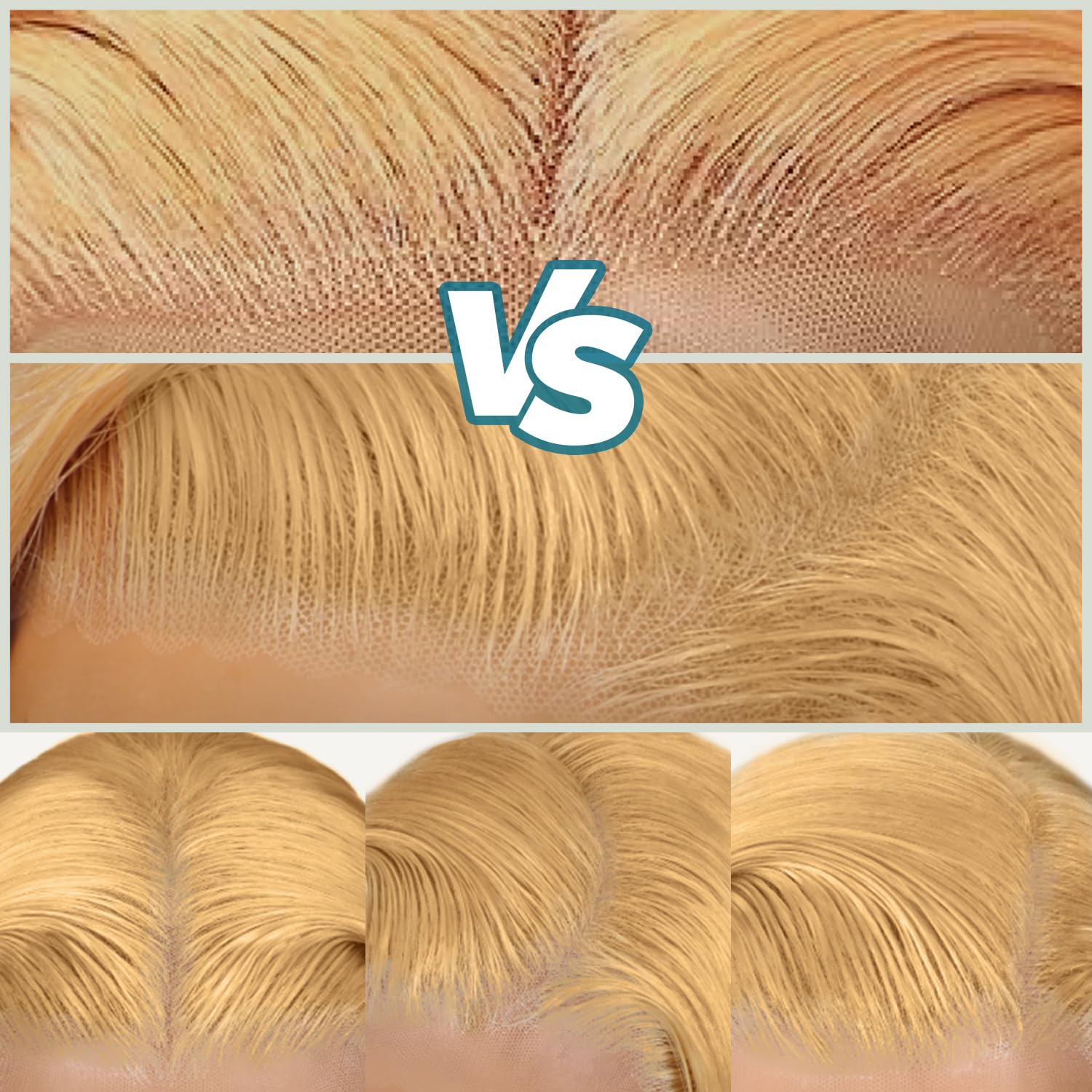 LZGYE Honey Blonde Glueless Human Hair Wigs - 220% Density Straight Wig with Pre-Plucked 7x5 Closure, Bye Bye Knots, Baby Hair (27# Color, 28in Length) | Perfect for Daily Wear, Cosplay, and Special Occasions