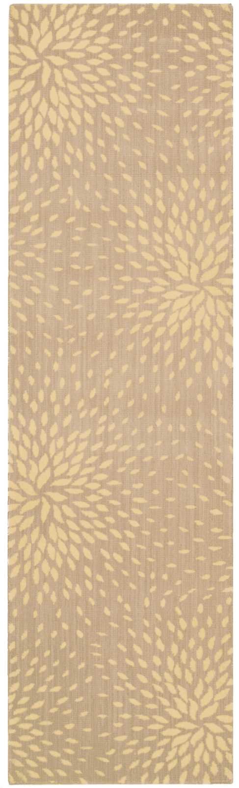 Nourison Capri Floral Beige 2'3