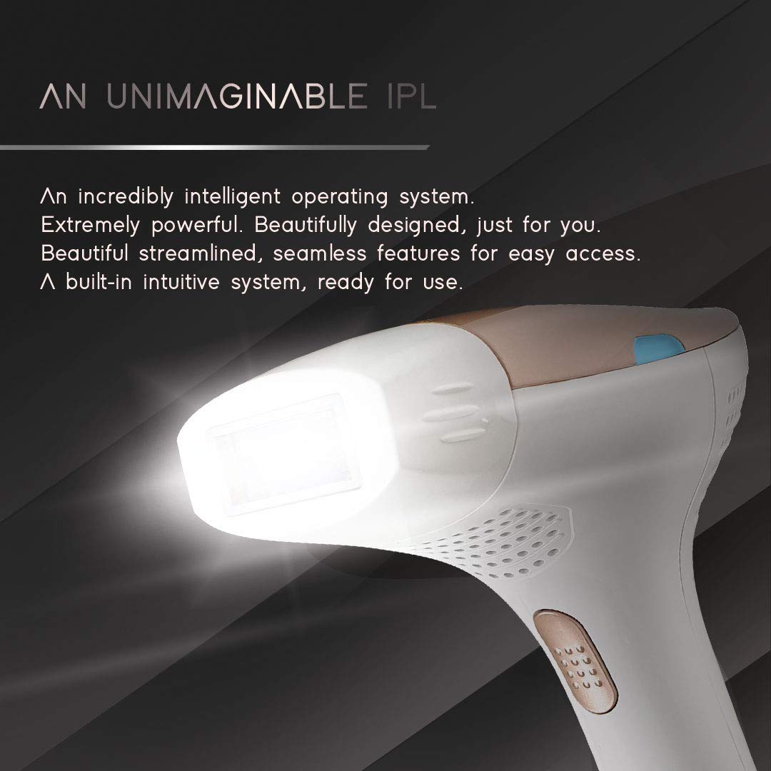 FAUSTINA 2,000,000 Flashes IPL Hair Removal Device for Women & Men - Permanent Laser Hair Removal at Home, Skin Rejuvenation & Acne Treatment - Includes Free Pouch & UV Protection Glasses - Perfect for Face, Legs, Underarms & Bikini Line