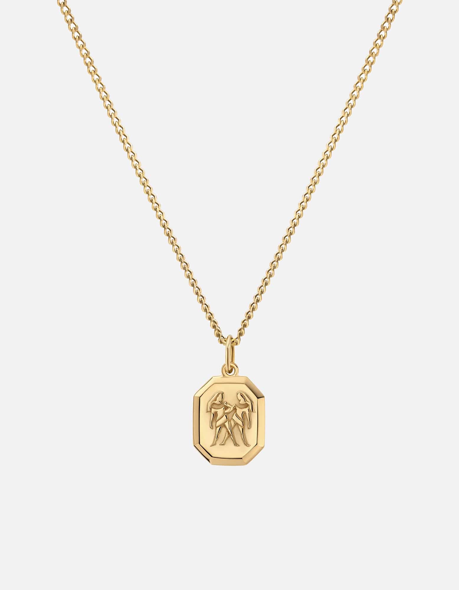 Gemini Nyle Gold Vermeil Necklace - Zodiac Jewelry for Women, Elegant & Dainty Layering Chain - Perfect for Birthdays, Anniversaries & Everyday Wear