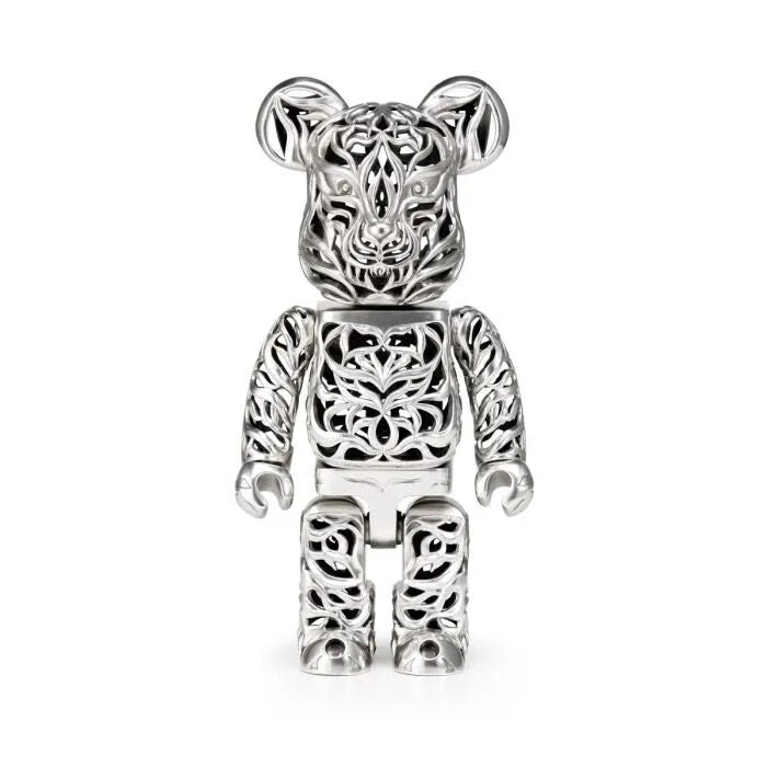 BE@RBRICK X ROYAL SELANGOR TIGER 400% Collectible Figure - Limited Edition Designer Toy for Home Decor & Office Display
