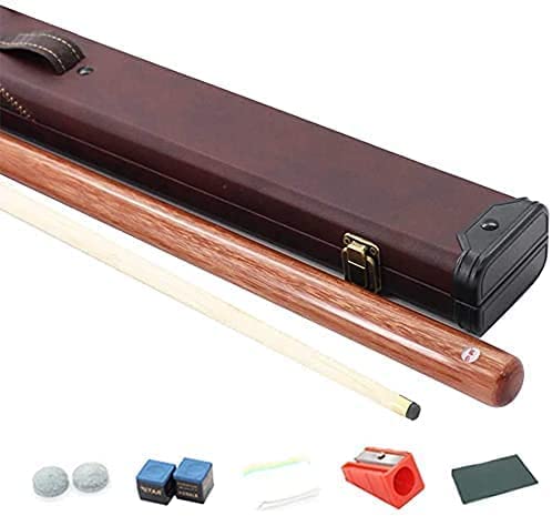 MRKBBVAKVZ 51.2 Inch Canadian Maple Wood Professional Billiard Pool Cue Stick - 15oz Weight, 10mm Tip, 130cm Length - Perfect for Kids & Beginners - Ideal for Home Game Rooms, Bars, and Pool Halls