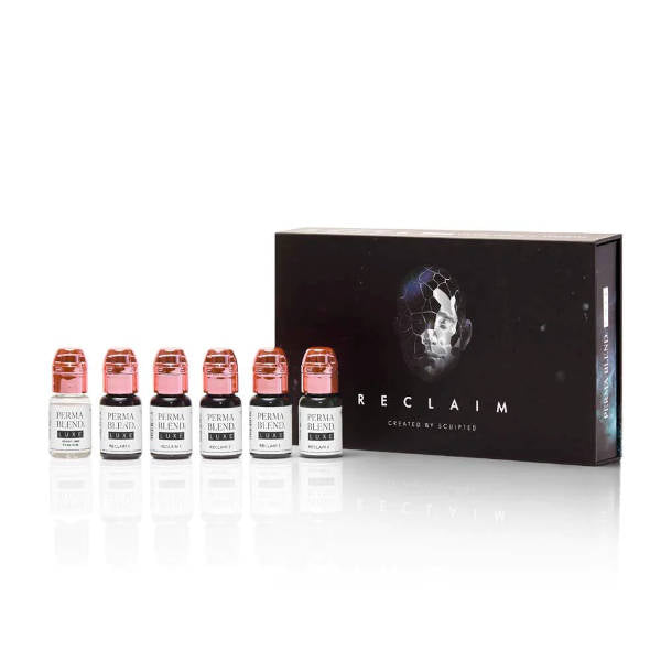 Perma Blend Luxe Stevey G Reclaim Set - Professional Tattoo Ink Set for Artists - Perfect for Tattoo Studios, Home Use & DIY Projects