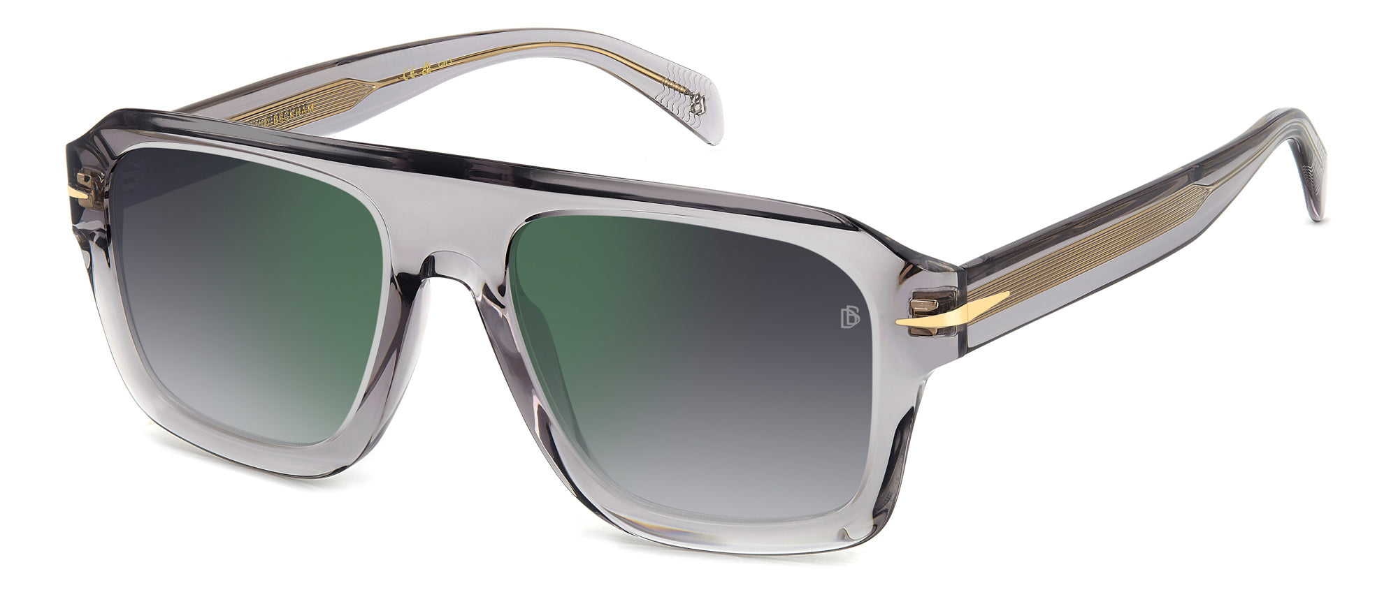 David Beckham DB7127/S Men's Sunglasses - Polarized UV Protection Aviator Style for Driving, Outdoor Sports & Fashion