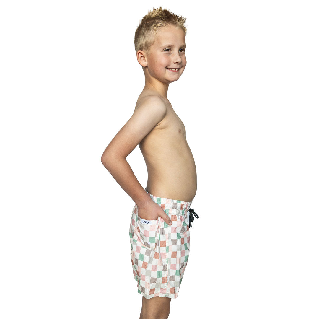 Boys' Reef Shorts - Quick-Dry Swim Trunks for Beach, Pool & Summer Outdoor Activities