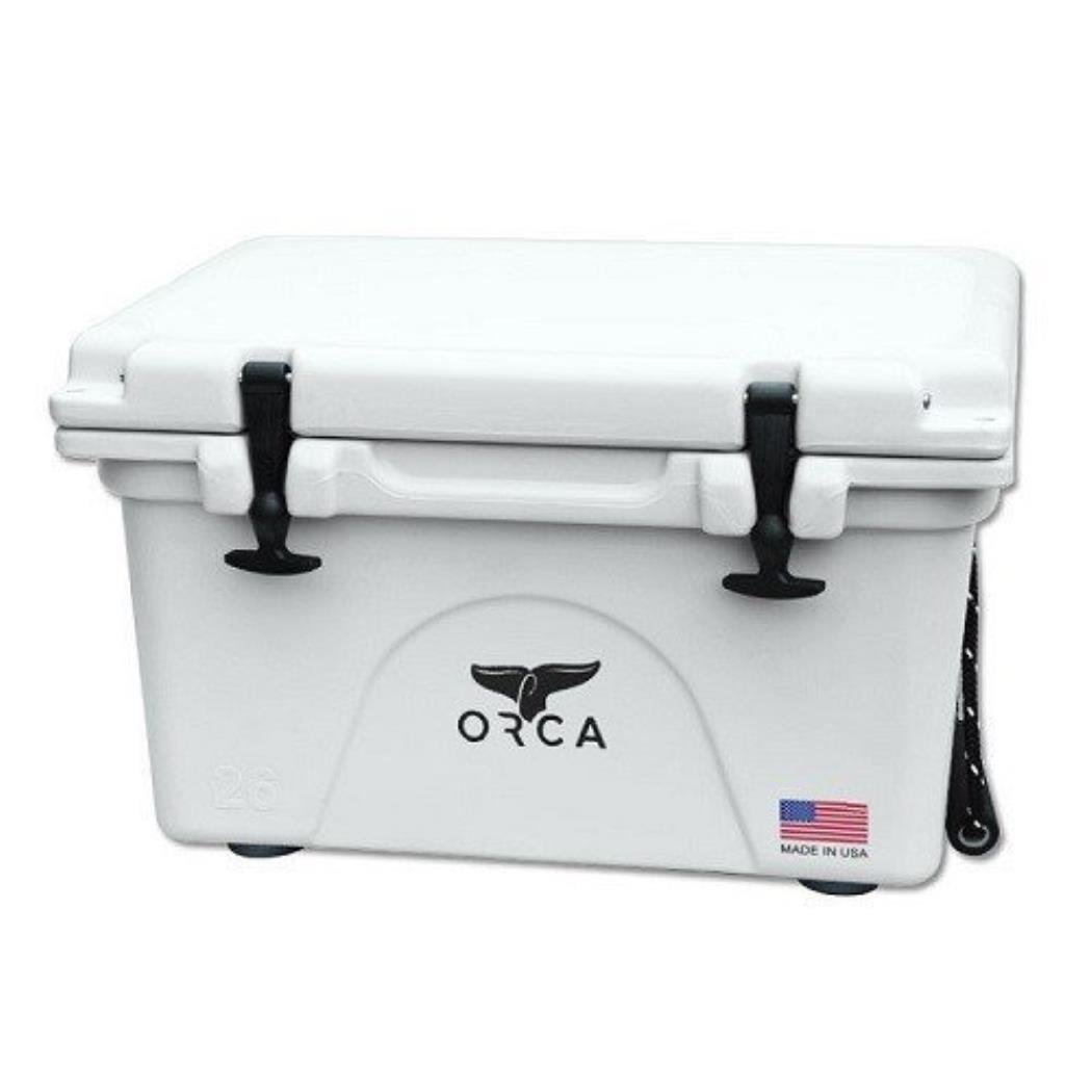 ORCA BW040ORCORCA 40-Quart White Cooler - Premium Insulated Cooler for Camping, Beach, Fishing & Outdoor Adventures