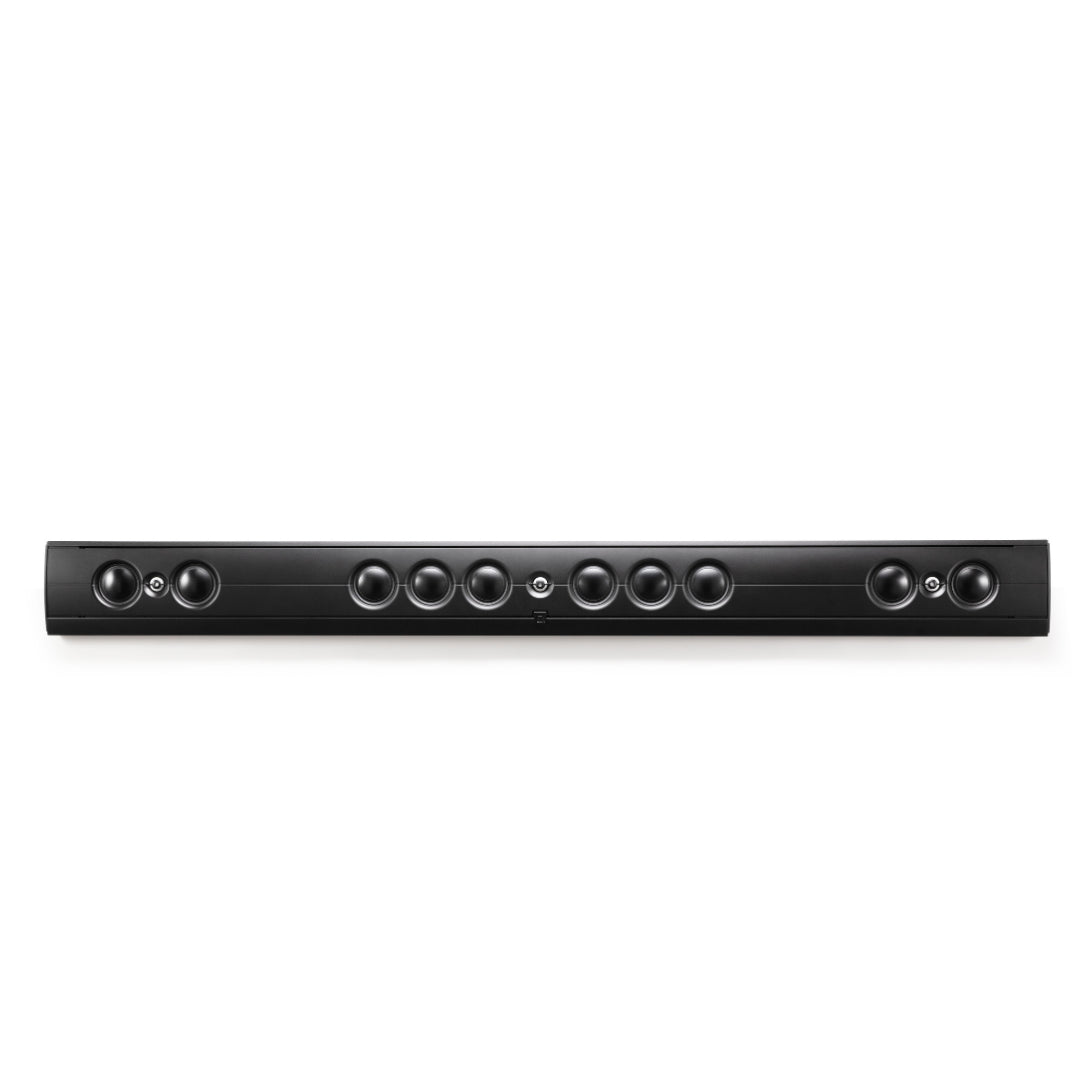 Definitive Technology Mythos 3C On-Wall Passive Soundbar - Premium Home Theater Speaker for Movies, Music & Gaming - Perfect for Living Rooms & Entertainment Spaces