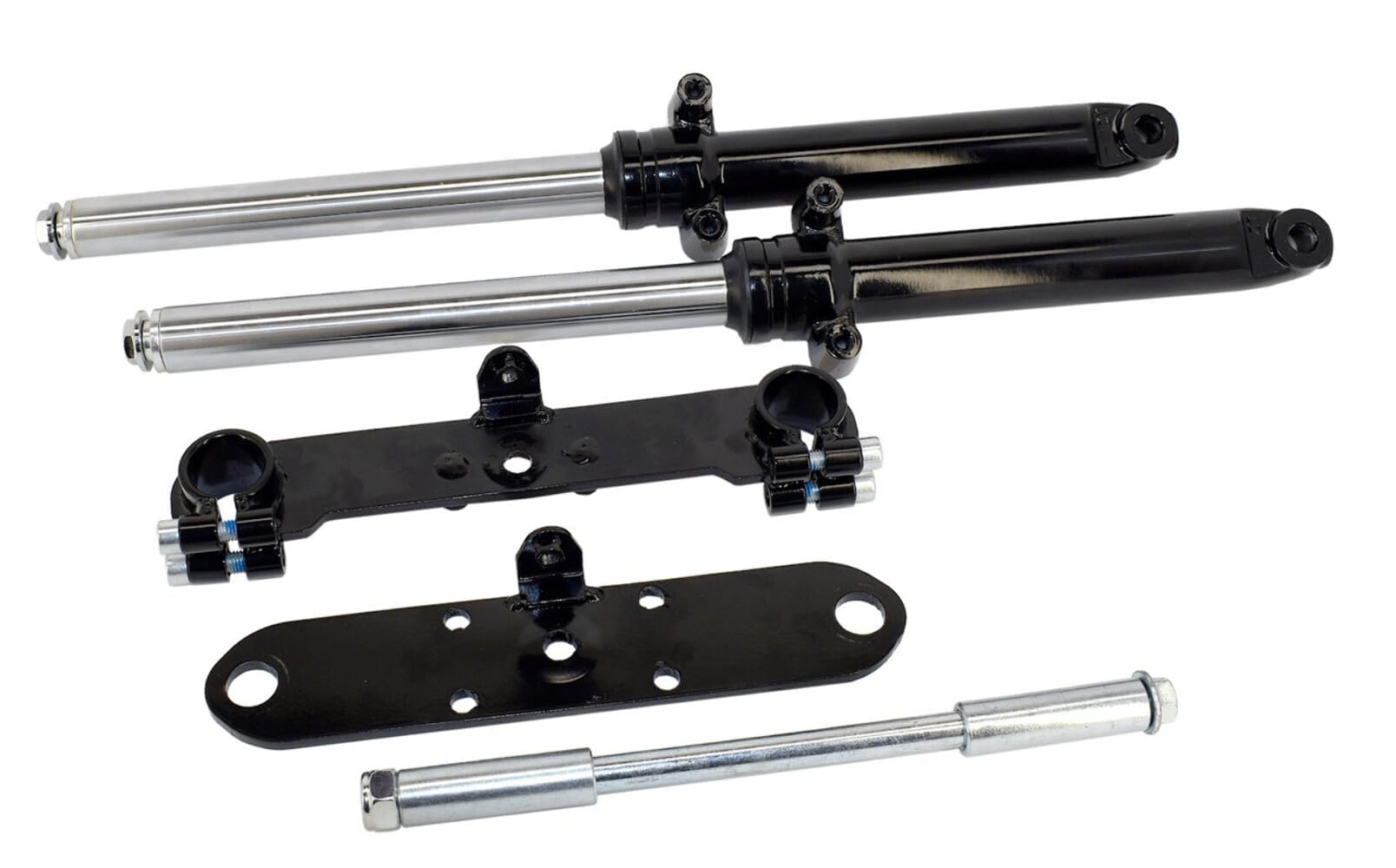 Universal Minibike Front Suspension Kit - Heavy Duty Shock Absorber for Smooth Off-Road & Trail Riding - Compatible with Most Mini Bikes & Pit Bikes - Perfect for Adventure, Commuting & Off-Road Racing