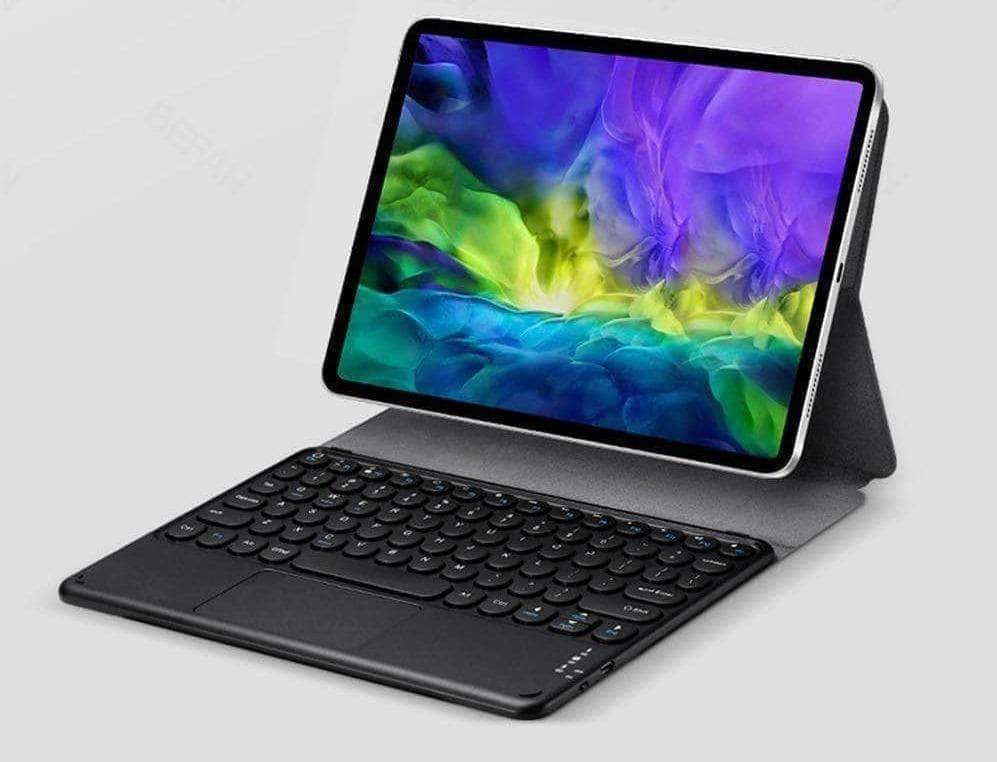 Magnetic Bluetooth Keyboard Case for iPad Air 5 (2022) - Slim Protective Cover with Backlit Keys | Perfect for Work, Travel & Home Office Use