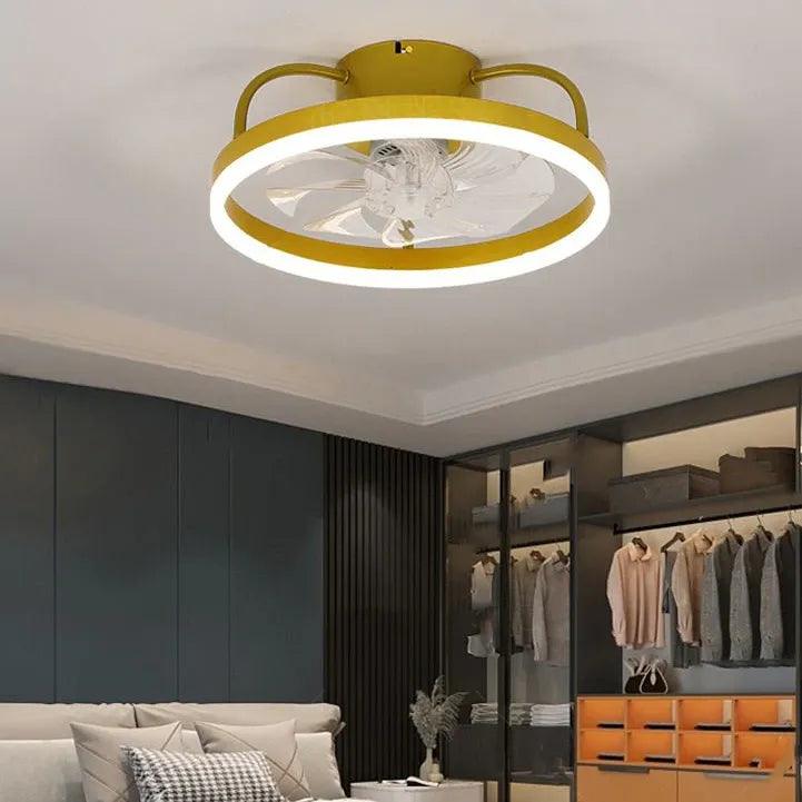 Modern LED Ring Ceiling Light - Energy Efficient Dimmable Bedroom Lighting for Home & Office - Perfect for Living Room, Bedroom, or Workspace Ambiance