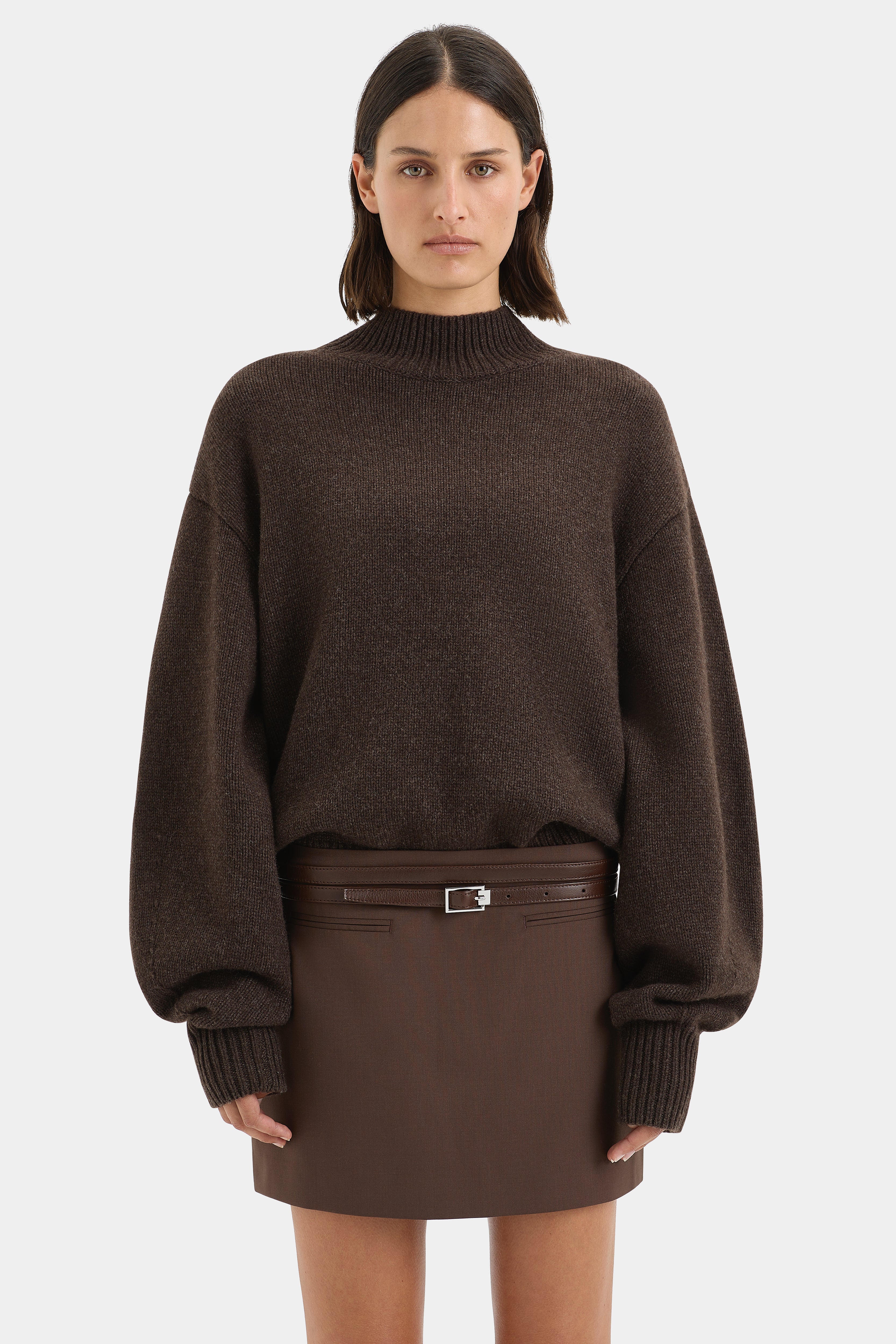 Teatro Oversized Sweater Women's Cozy Knit Pullover - Perfect for Casual Outfits, Fall Layering & Coffee Dates