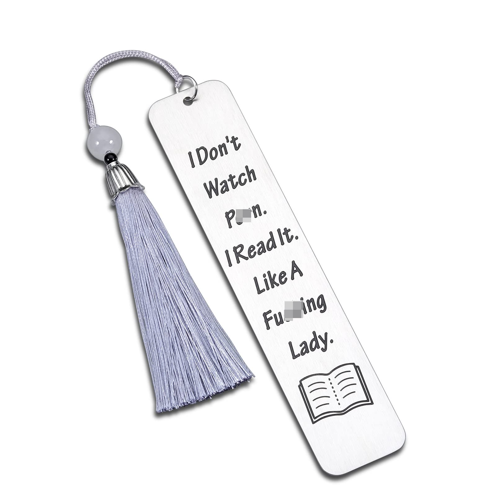 Funny Bookmarks for Women - Cute & Unique Book Lovers Gifts for Birthday, Valentine's Day, Christmas - Perfect Stocking Stuffers & Reading Accessories for Bookworms - Great for Cozy Reading Nights & Book Club Gifts